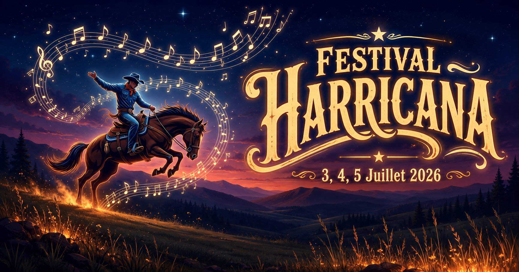 Festival Harricana Vassan — illustration country